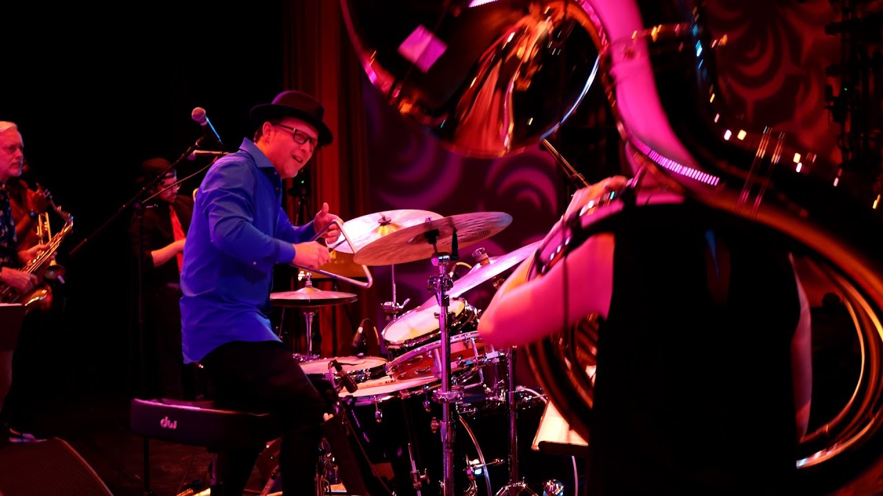 Sousaphone + Triangle Solo Nation Beat performs at Flushing Town Hall