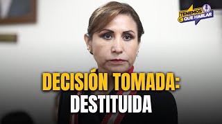 PATRICIA BENAVIDES: ¿Qué pasará tras su destitución como FISCAL de la Nación? #TQH