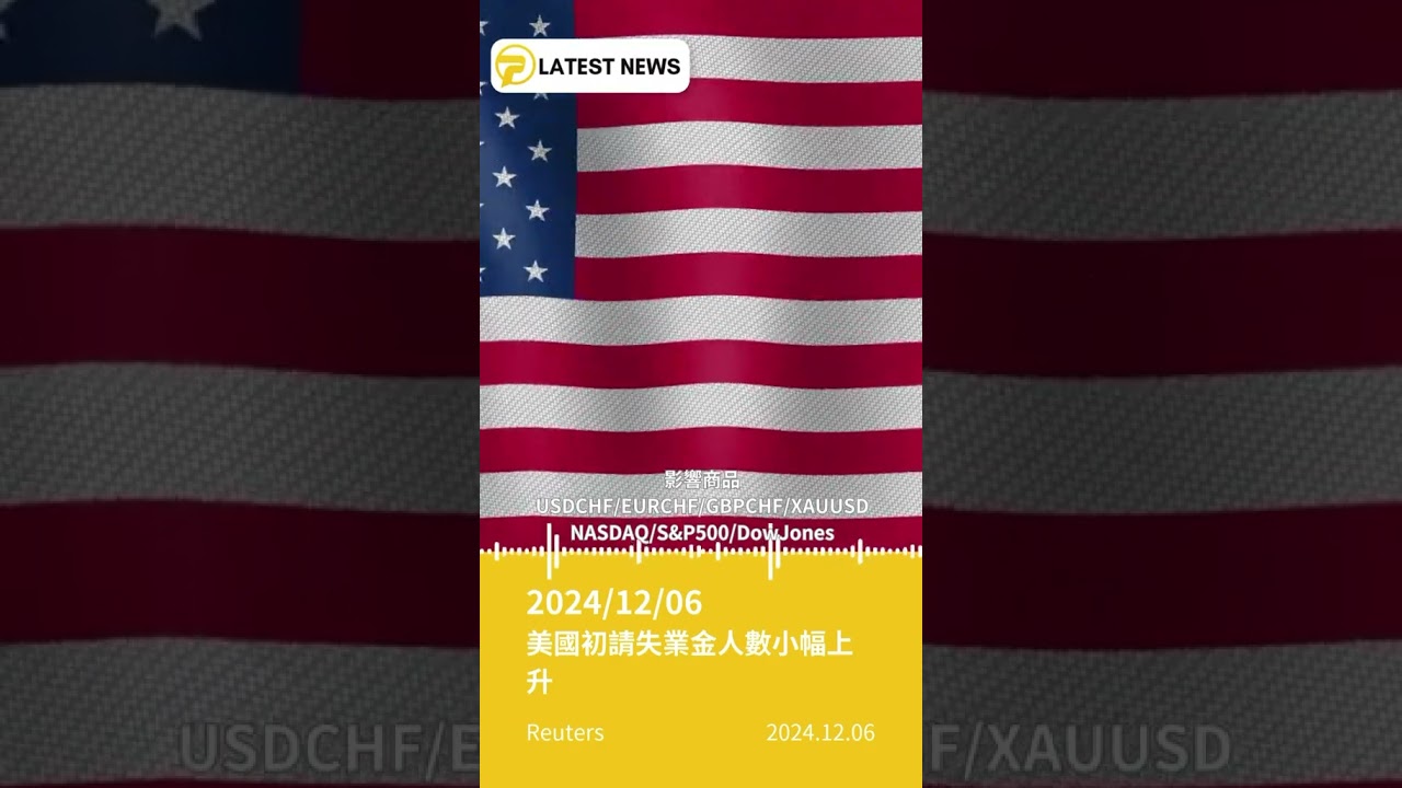 1206】美国初请失业金人数小幅上升- YouTube