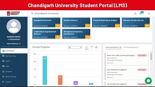 Chandigarh University Student Portal (LMS) Overview Step by Step | CU ODL screenshot 3