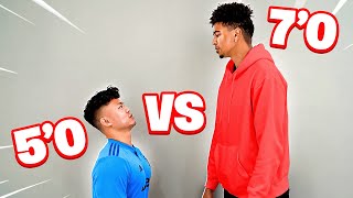 Pros and Cons Of Being 5'0 VS 7'0 TALL!