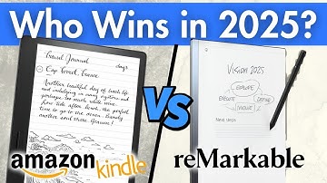 Remarkable 2 vs Kindle Scribe [Don