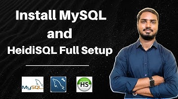 How to Install HeidiSQL and MySQL Full Setup In one video