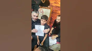 اهداء الهديه الى ملاه محمد الطرفي الفنان محمد هشام 