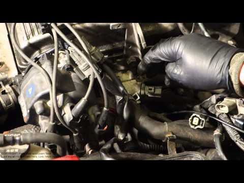 How to replace coolant temperature sensor Toyota Corolla. Defect code PO128  Years 1991 to 2007