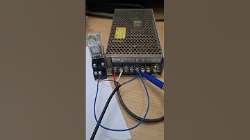 Đấu nối cảm biến tiệm cận với rơ le trung gian