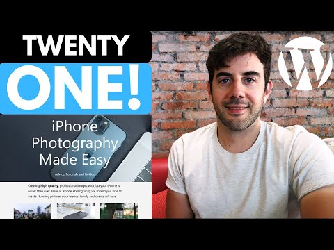 Update Twenty Twenty One Theme Tutorial - Create a Niche Website!
