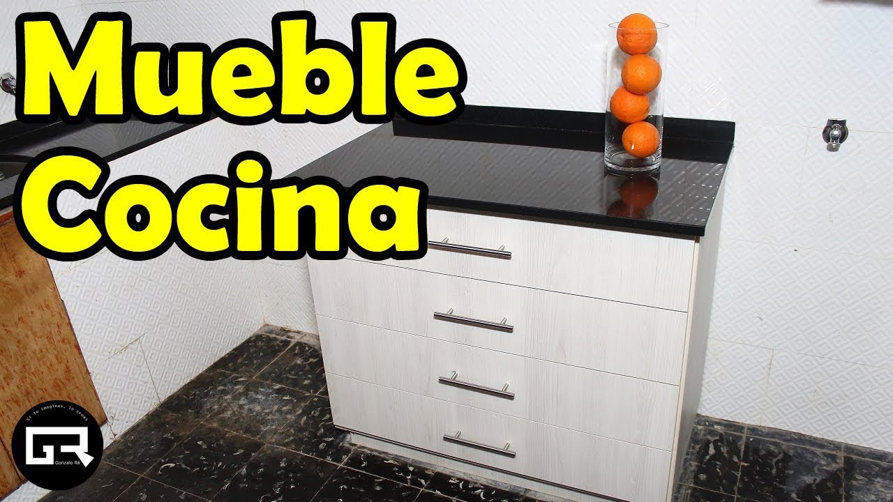 COMO HACER CAJONERAS PARA COCINA  How to make kitchen cabinets