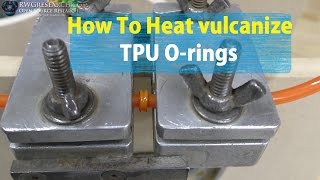 How To Heat Vulcanize / weld Polyurethane O-rings / Belts. Extreemly Strong Custom O-Rings/Belts