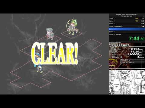 Knights in the Nightmare Speedrun [EMU] Maria Any% Easy (2:49:02)