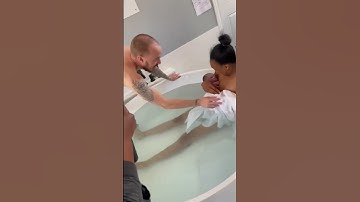 Thumbnail of Baby is born! Our 2nd birth center baby #newborn #birthcenter #naturalbirth #waterbirth