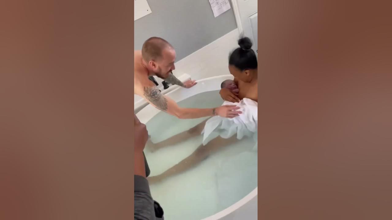 Baby is born! Our 2nd birth center baby #newborn #birthcenter #naturalbirth #waterbirth