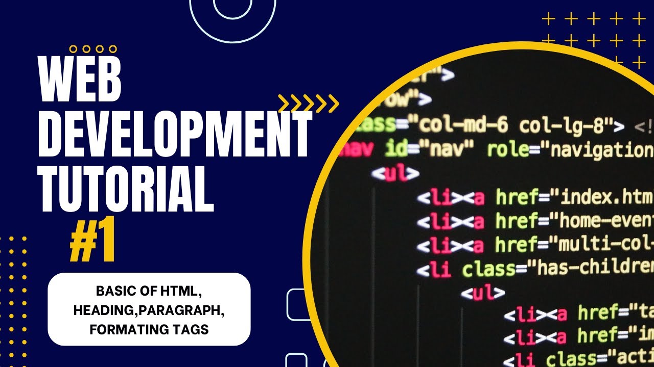 Web Development Tutorial #1 | HTML | CSS - YouTube
