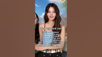 Thumbnail of THE REAL PICK ME IN KPOP #pickme #pick #me #gehlee #unis #wonyoung #ive #yuna #itzy #kelly #kellykim
