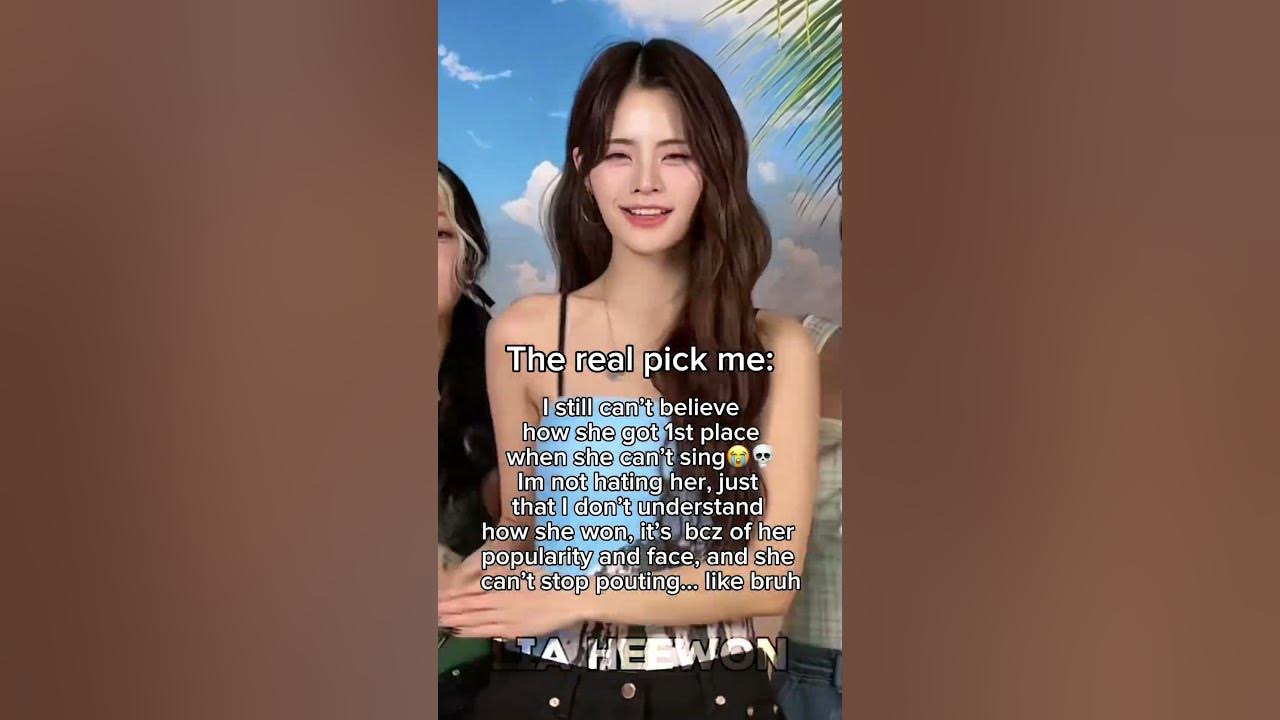THE REAL PICK ME IN KPOP #pickme #pick #me #gehlee #unis #wonyoung #ive #yuna #itzy #kelly #kellykim