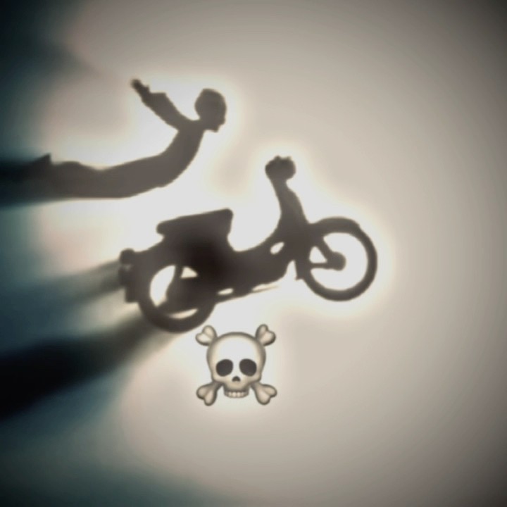 Tok dalang naik motor 💀🤫 #animation #upinipin