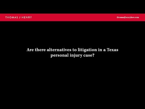 are-there-alternatives-to-litigation-in-a-texas-personal-injury-case?