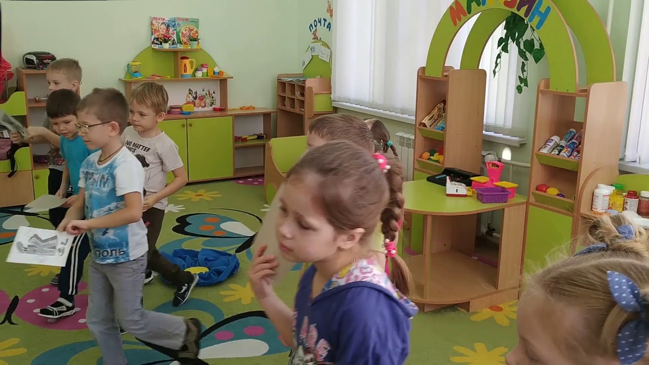 НОД по развитию речи "На лесной поляне" - YouTube