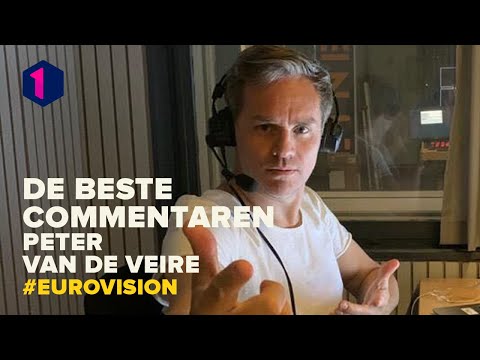 De beste commentaren van Peter Van de Veire tijdens Eurovision: Europe shine a light