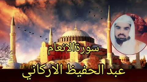 عبد الحفيظ الاركاني سورة الأنعام؛ abdulhafeezalarkani