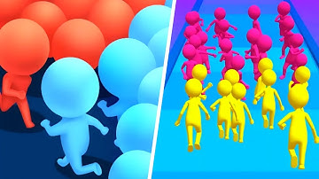 Count Masters : Running Games VS Join Clash 3D All Levels 1-6 Android iOS Walkthrough Gameplay |