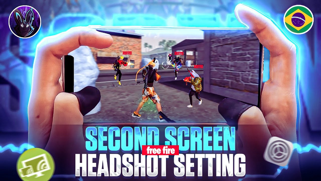 *SECOND SCREEN* FREE FIRE HEADSHOT SETTINGS 2025 🔥 Enable THIS & Play Like PC 🤯