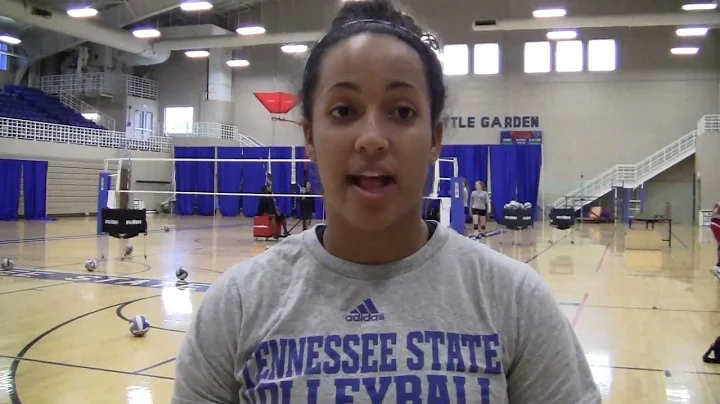 TSU Volleyball Player Erika Moss