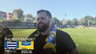 POST-MATCH INTERVIEW | Sam Collins vs Redbridge | 25/04/26