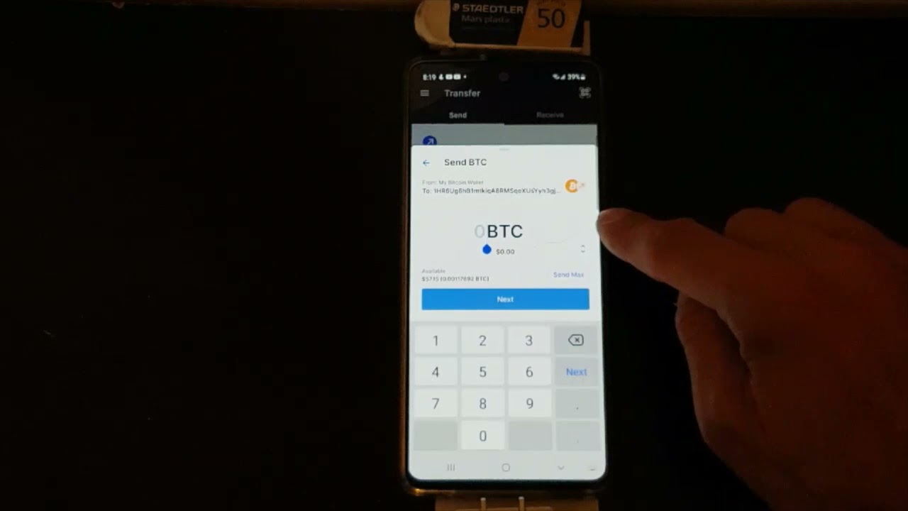 how to send bitcoins to blockchain wallet