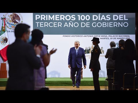 Primeros 100 días del Tercer Año de Gobierno