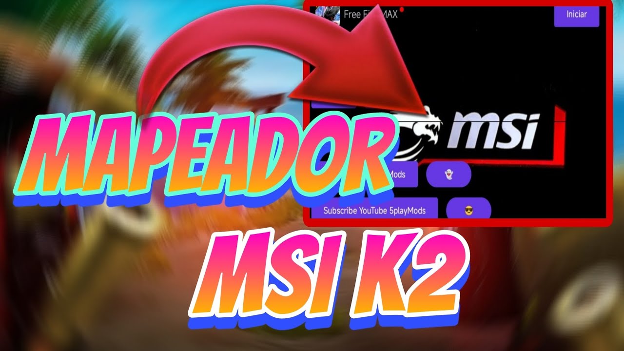 New Mapeador para Mobilador "MSI K2" . Mapeador para teclado e mouse no Celular 📲🔥