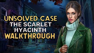 Unsolved Case 3 The Scarlet Hyacinth Walkthrough | @GAMZILLAGames