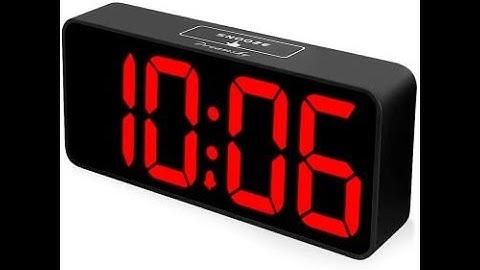 ELD 1 - Relógio Despertador - Proteus