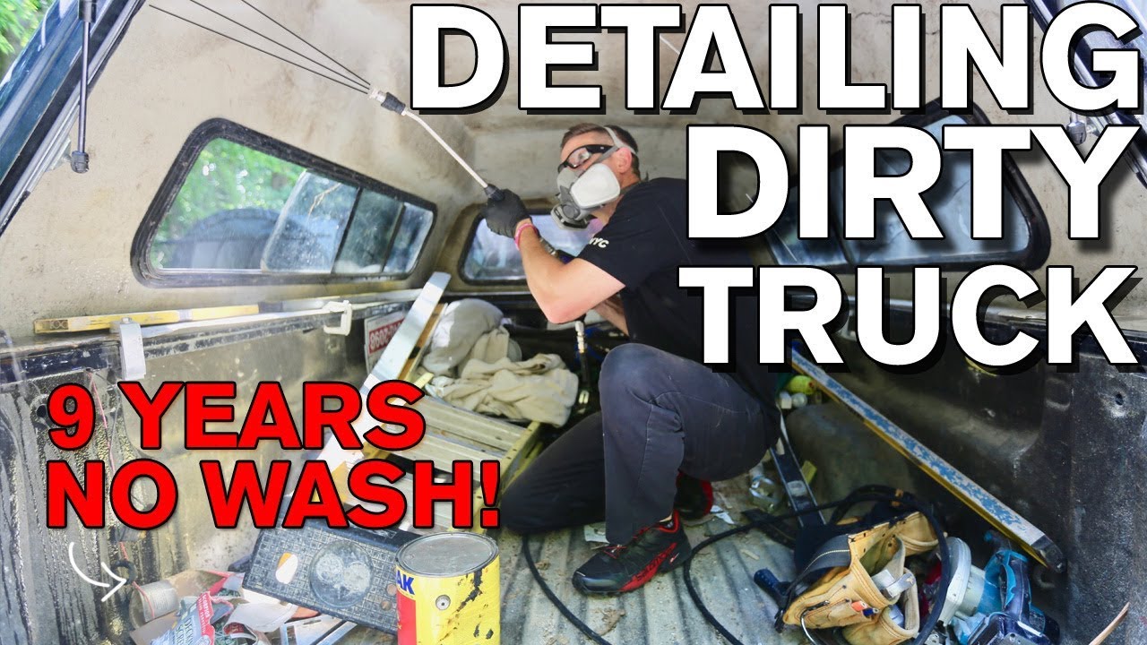 Detailing Dirty Truck Interior After 9 Years Chevrolet Silverado