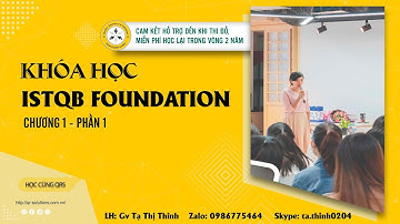 GV Tạ Thị Thinh chuyên đào tạo và tổ chức thi ISTQB foundation và advance level ở 3 miền HN, DN, HCM