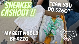 SUCCESSFUL SNEAKER EVENT CASHOUT | USED PAIRS ARE THE BEST MOVERS