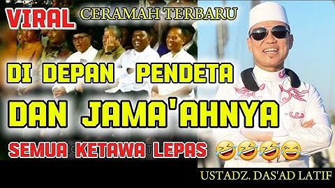 VIRAL CERAMAH DI DEPAN PENDETA DAN JAMA