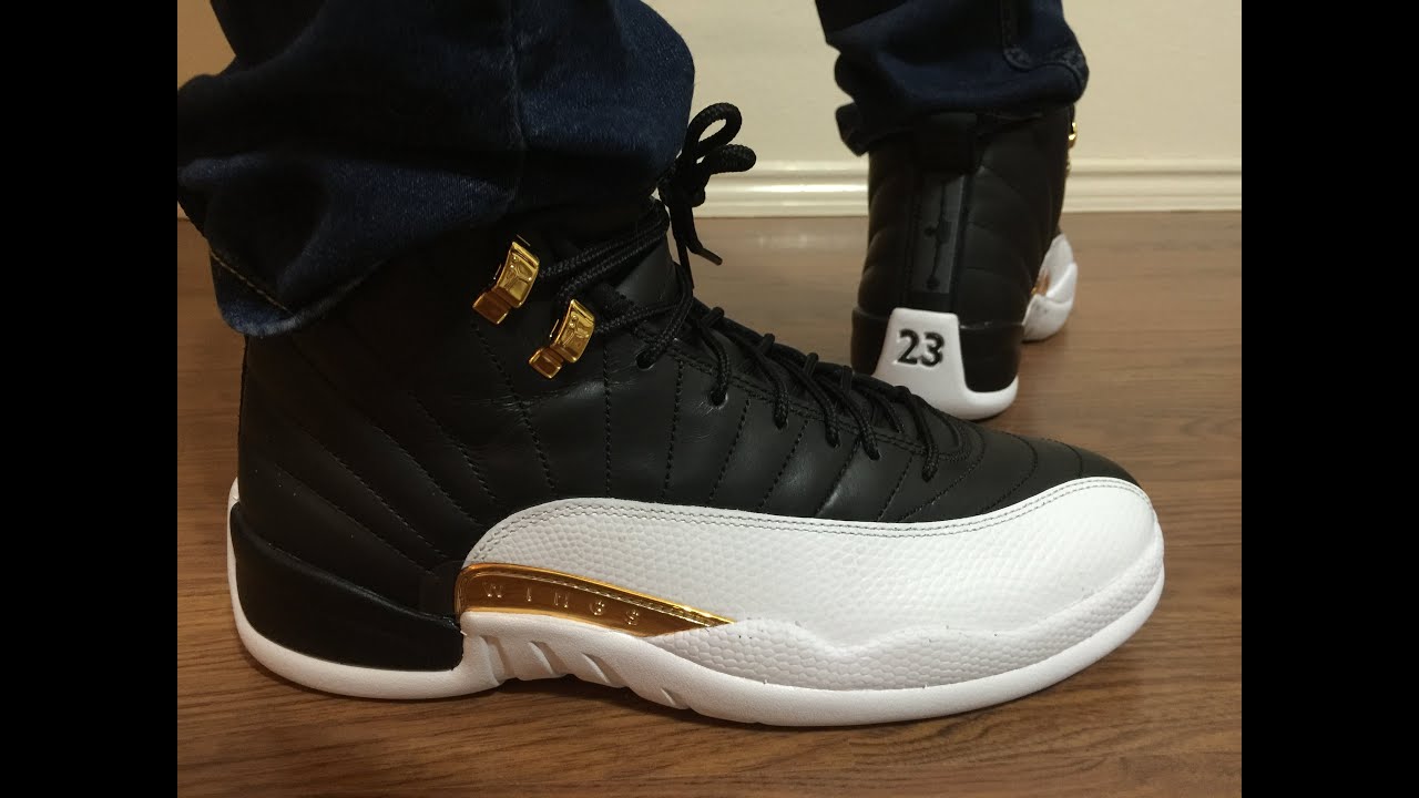 jordan 12 wings on feet