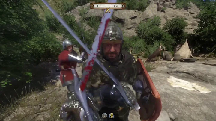 Kingdom Come Combat - Ulrich and Henry hacking the...