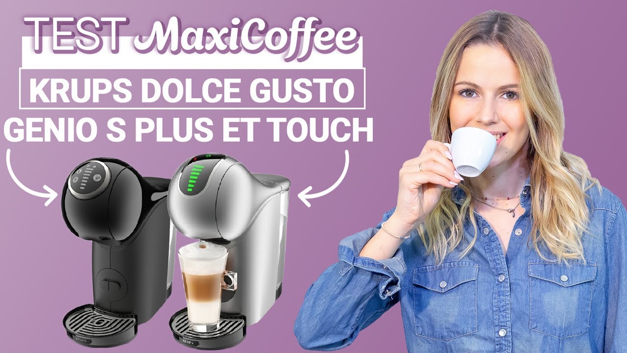 KRUPS NESCAFE DOLCE GUSTO GENIO S PLUS ET TOUCH Machine à capsule