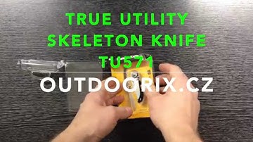 True Utility Skeleton Knife TU571 kapesní nůž TU571 kapesní nůž