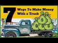 How To Make Money With a Pickup Truck