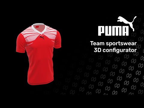 PUMA x Hapticmedia : Team sportswear 3D configurator