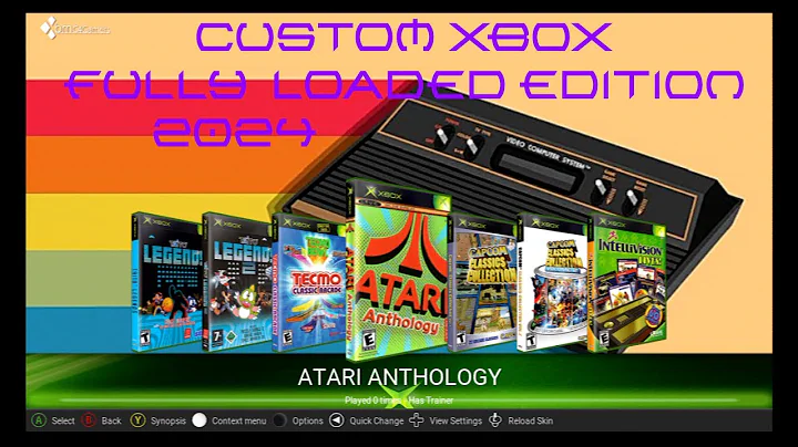 CUSTOM Original Xbox Console - XBOX Games - Fully Loaded -XBMC4GAMERS 2024 EDITION - UPDATED!!!