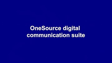 OneSource Digital Communication Suite