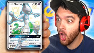 I FINALLY PULLED MY FAVORITE POKEMON CARD!!! (MEWTWO GX OPENING)