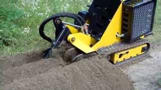Trencher mini. Траншеекопатель, Бара