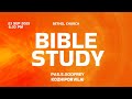 BIBLE STUDY | Bethel Church Kozhiporvilai | Pr.S GODFREY