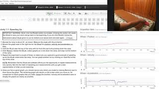 LAB 3, CHANGING  MOTION,  IOLab, Instructional video