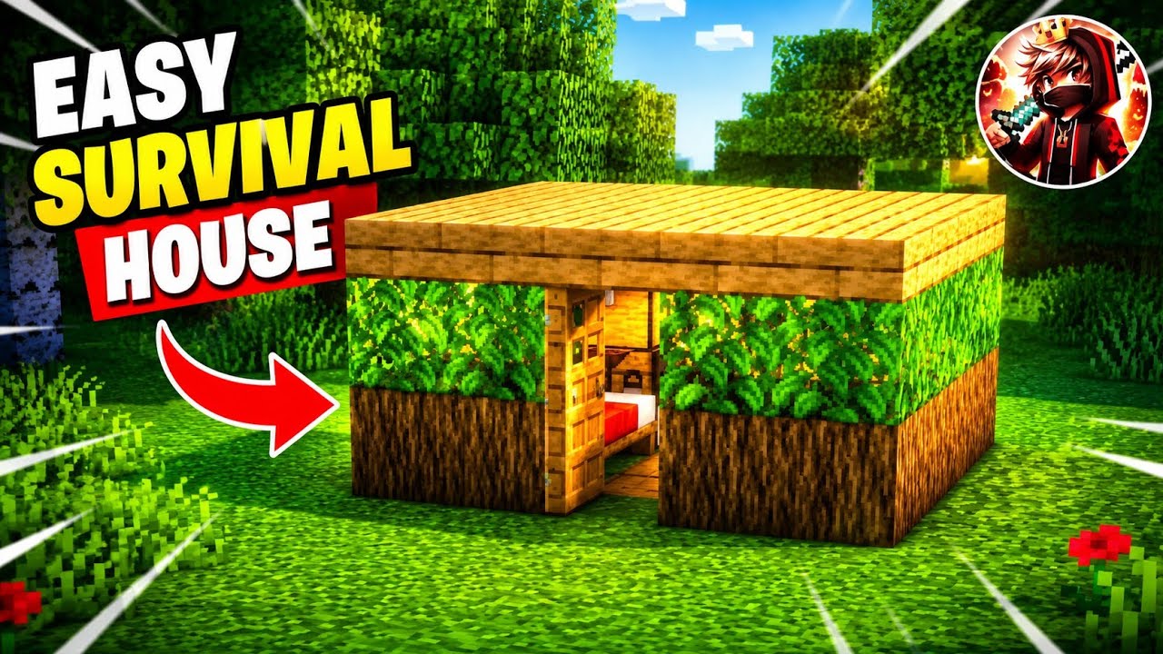 How to Build an Easy Strater House 🏡 - YouTube